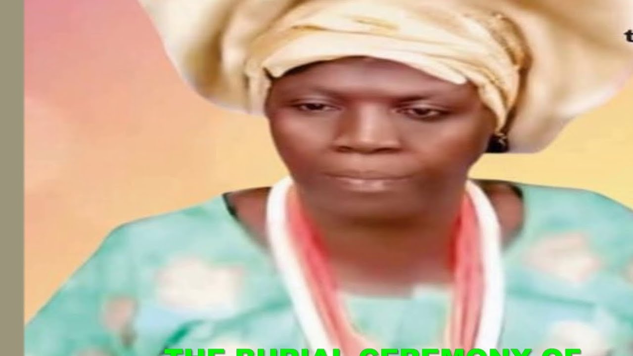 The Burial Ceremony in honour of Late Mrs Christiana Fatima Bellow Aged 75 Date 4th-6th Dec 2025