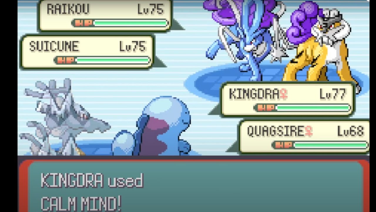 Emerald Kaizo Nuzlocke Strategies: Calm Mind Kingdra Sweeps Archie