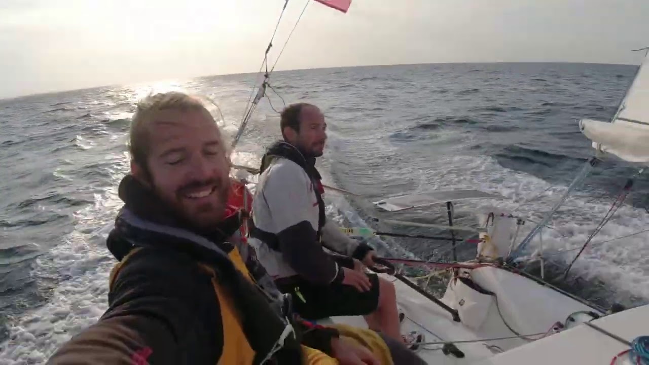 An experienced sailor tries my Mini 6.50 rocket - Ep133 - The Sailing Frenchman