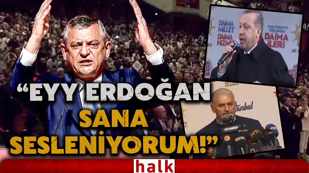 Özgür Özel, Erdoğan ve AKP'nin yalan videolarını izletti! Salondakiler coştu! Tarihi anlar...