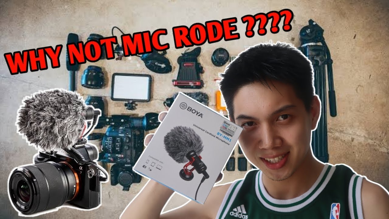 UNBOXING MICROPHONE BOYA BY MM 1