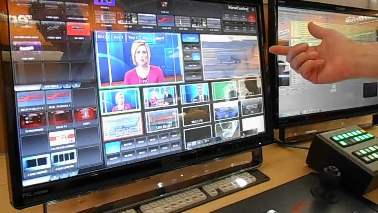 Ross Carbonite  Vision Mixer at IBC 2012