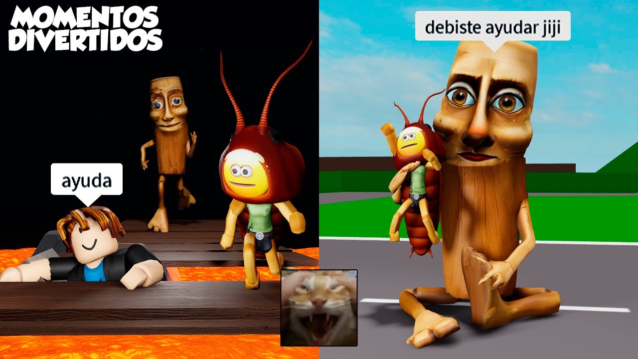 ESCAPA DE TUNG TUNG SAHUR MOMENTOS DIVERTIDOS (ROBLOX)