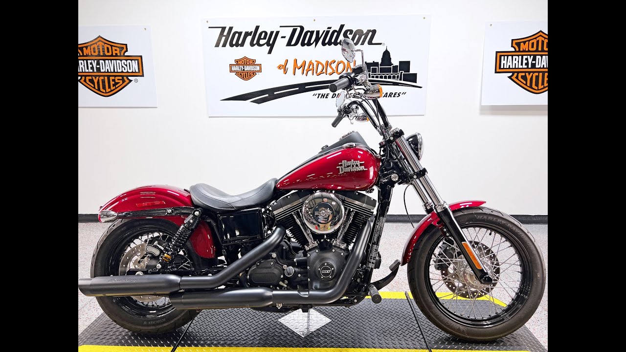 2016 FXDB DYNA STREET BOB VELOCITY RED SUNGLO  311967