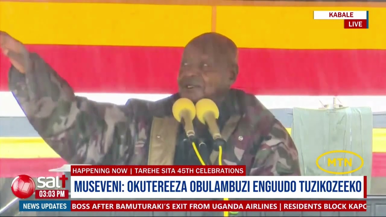 President Museveni: “We are going to build another bigger airport