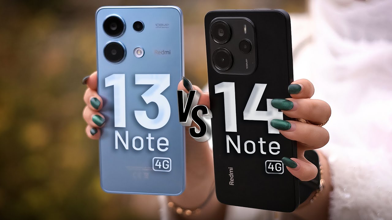 مقایسه Note 13 با Note 14 4G |  نسخه‌های قدیم و جدید مدل محبوب شیائومی