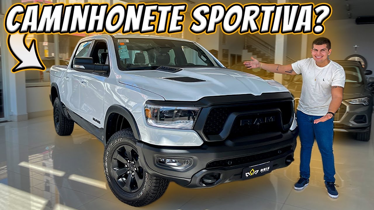 RAM 1500 Rebel 2022 - Todos os detalhes da caminhonete mais INCRÍVEL do Brasil