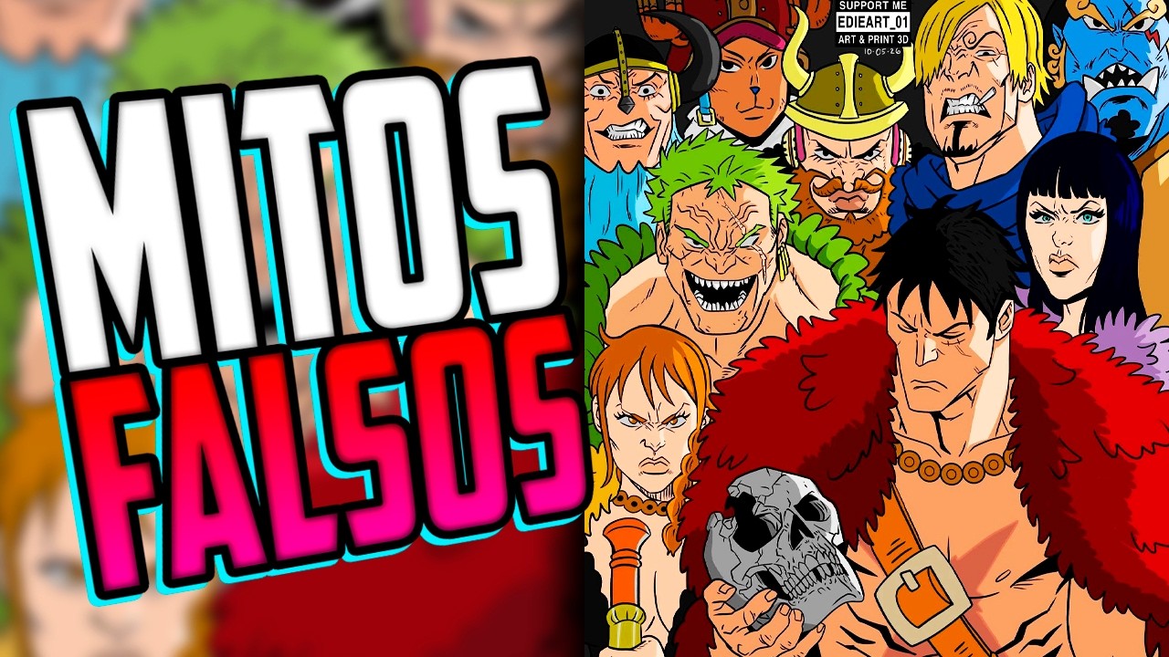 1 HORA DESMINTIENDO MITOS QUE EL FANDOM DE ONE PIECE SE INVENT&Oacute; | 2