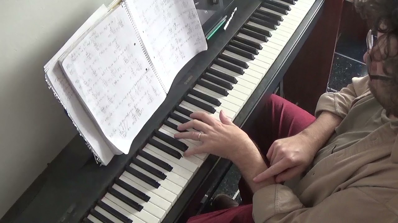 Aquellos ojos verdes. Piano tutorial