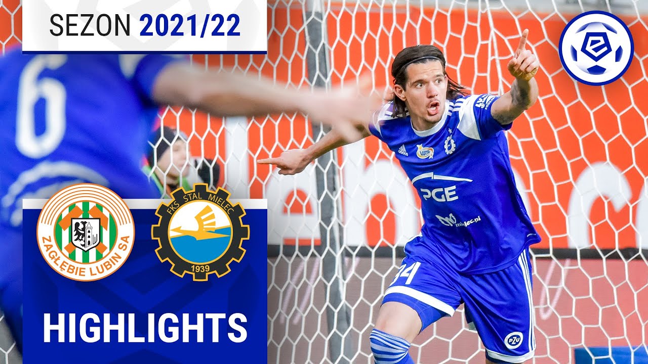 Zagłębie Lubin - Stal Mielec 3:1 | SKRÓT | Ekstraklasa 2021/22 | 28. Kolejka