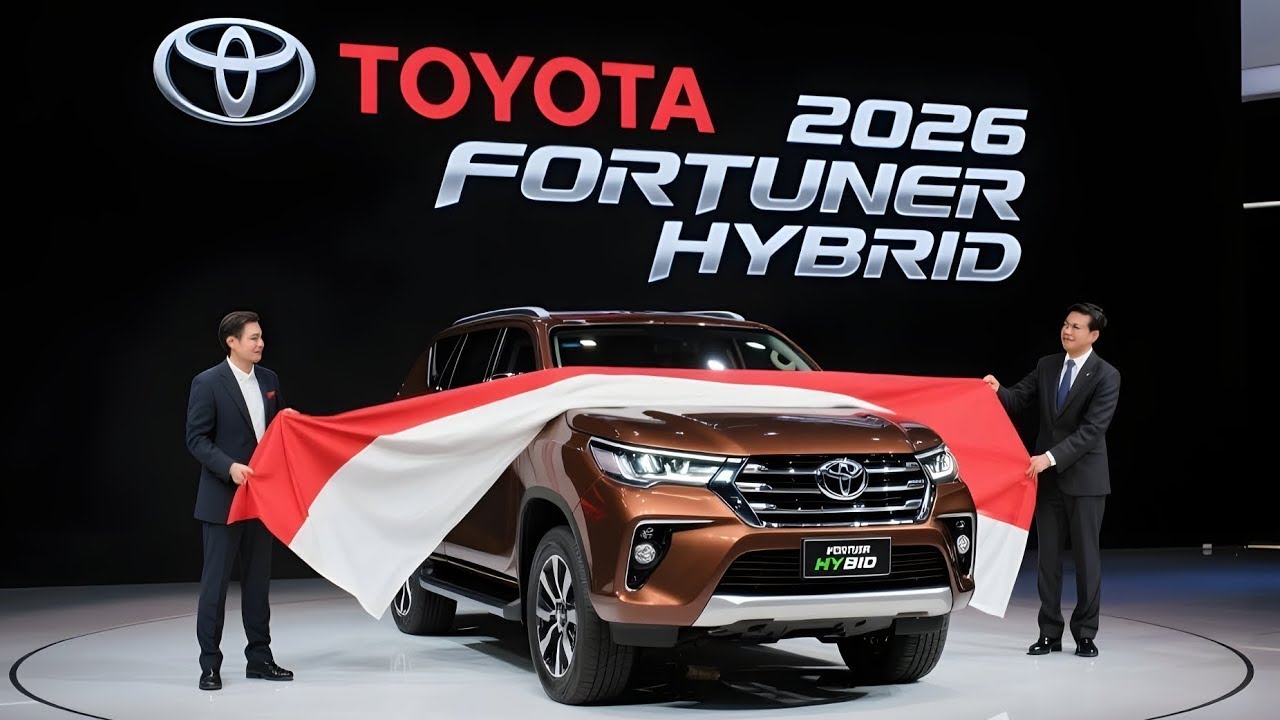 2026 Toyota Fortuner Revealed – Off-Road Tough, Tech-Savvy Inside!