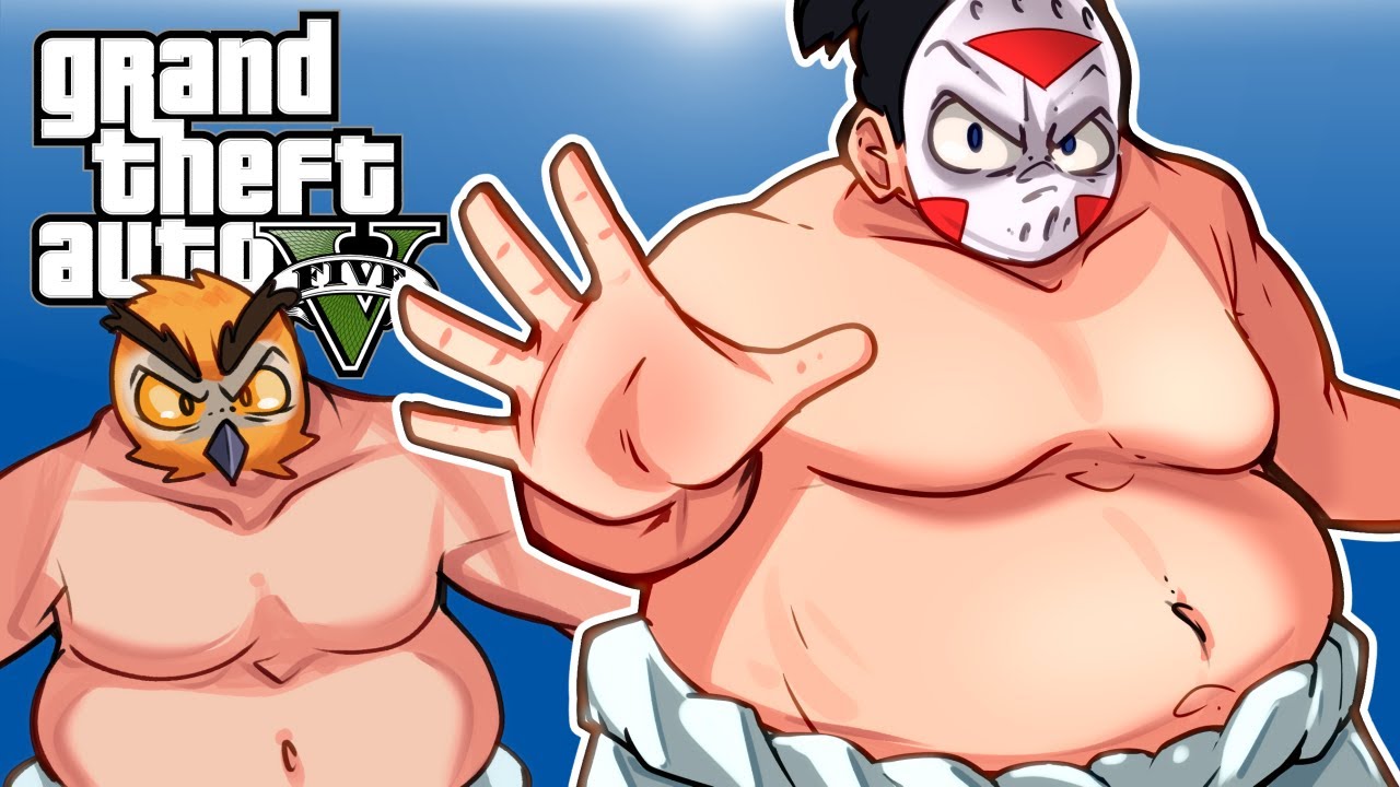 GTA 5 — ЭТОТ КРУГ СТАНОВИТСЯ МЕНЬШЕ! (Смешные моменты сумо)