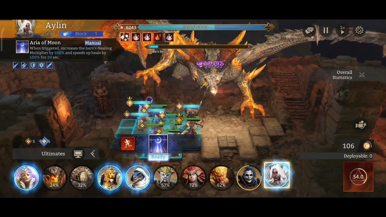 22k DMG With Solcadens in Abyss 1 - Watcher of Realms #watcherofrealms #malriksolcadensevent