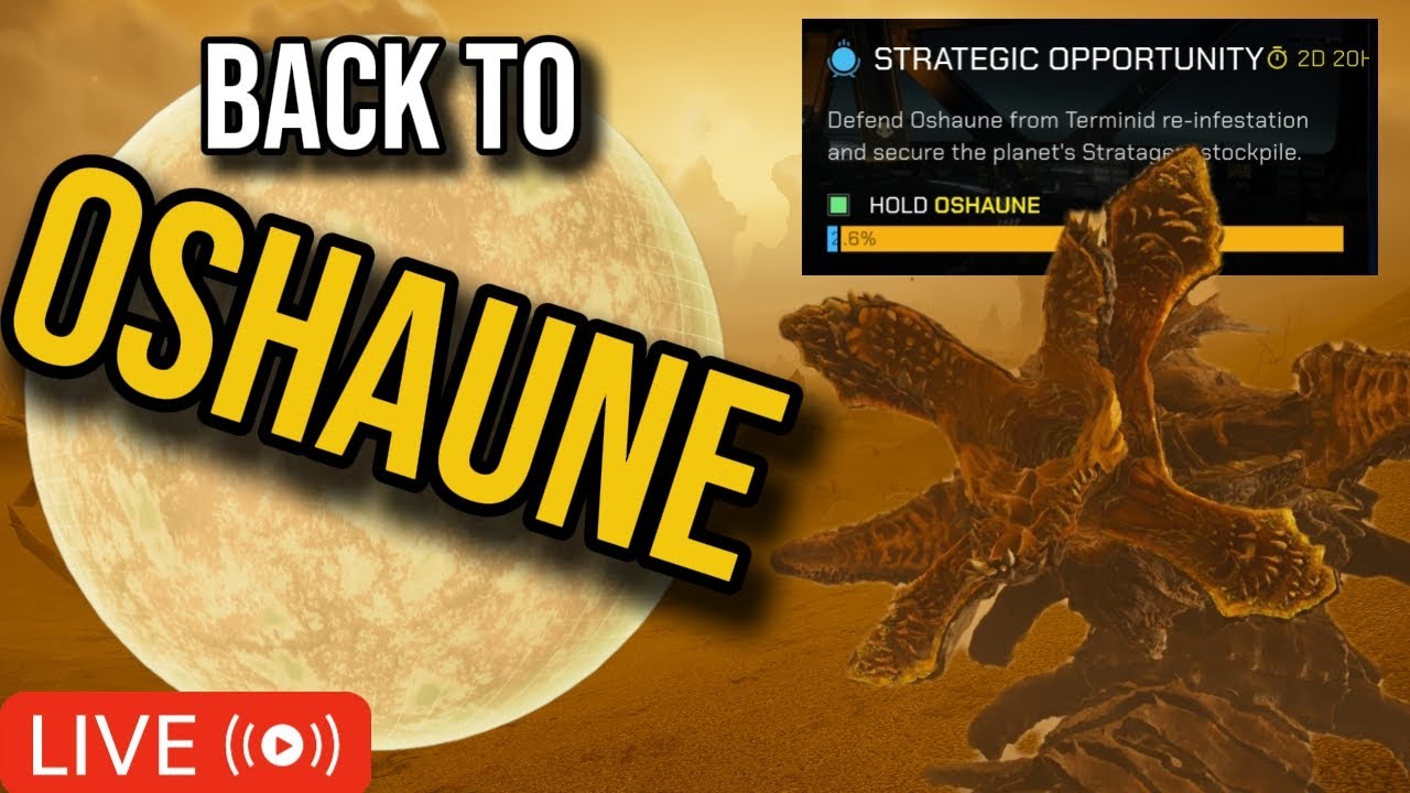Oshaune Must Not Fall! | Strategic Opportunity | Helldivers 2