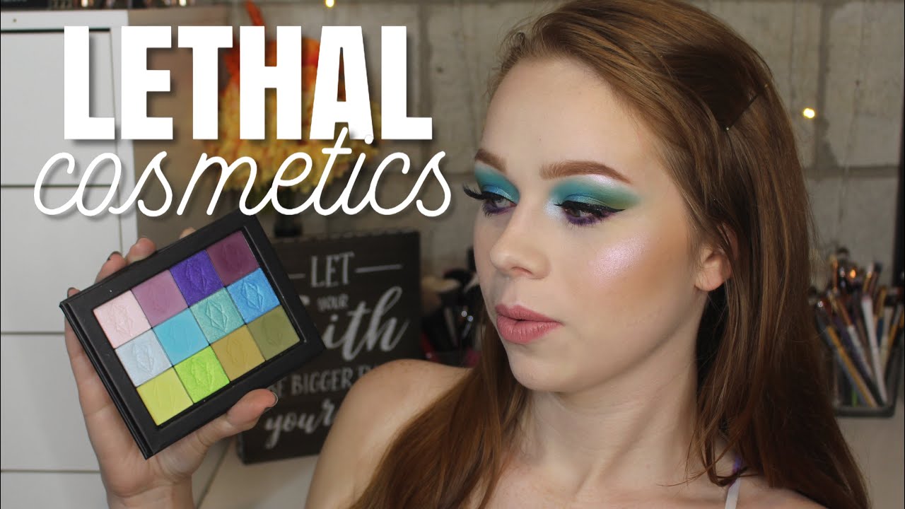 Lethal Cosmetics Eyeshadows First Impression + Swatches