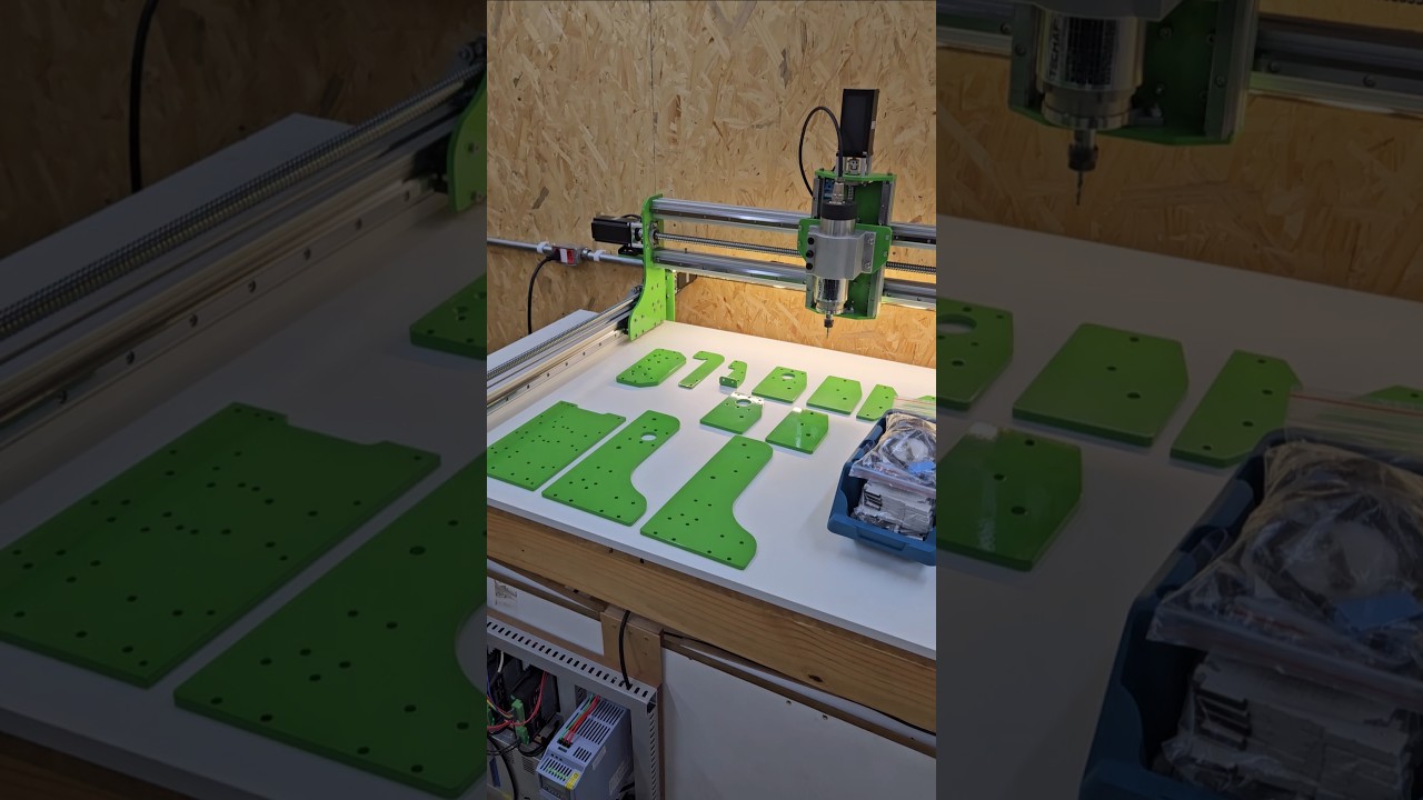 Kit CNC Router Spark V2 🤩🤩 #routercnc #cnccaseira #cncrouter #cnc