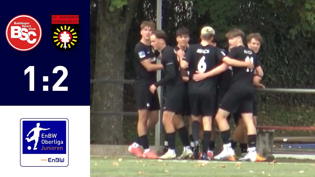 EnBW-Oberliga - A-Junioren: Bahlinger SC  - SG Sonnenhof Großaspach 2024/25