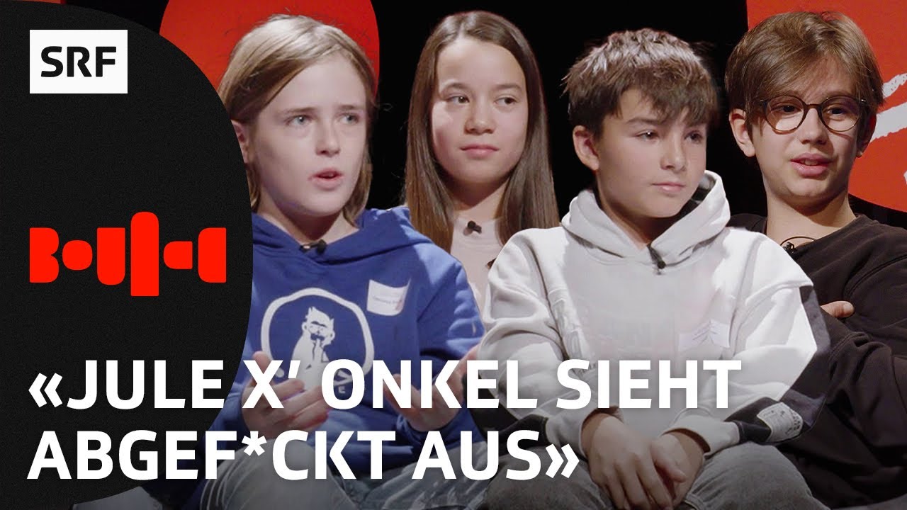 Gnadenlos: Kids reagieren auf Jule X, Godella, Nemo & co.! | Reaction Show Kids Edition | SRF