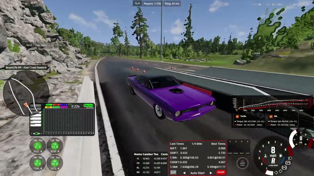 Building a GNX for the drag strip in BeamNG Drive