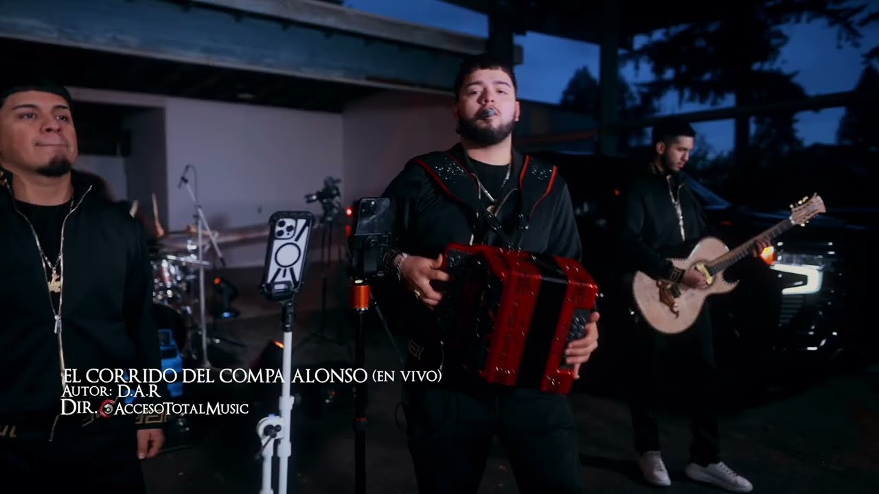El Corrido del Compa Alonso - Grupo Los Marineros (En Vivo) 4k