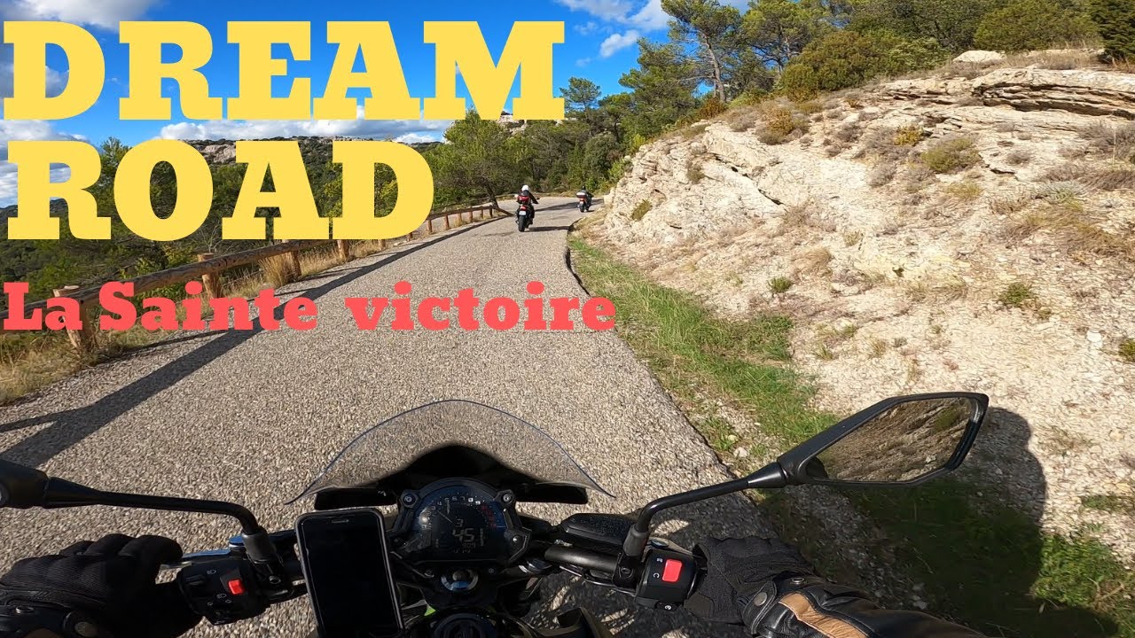mini road trip la sainte victoire en Provence 4k