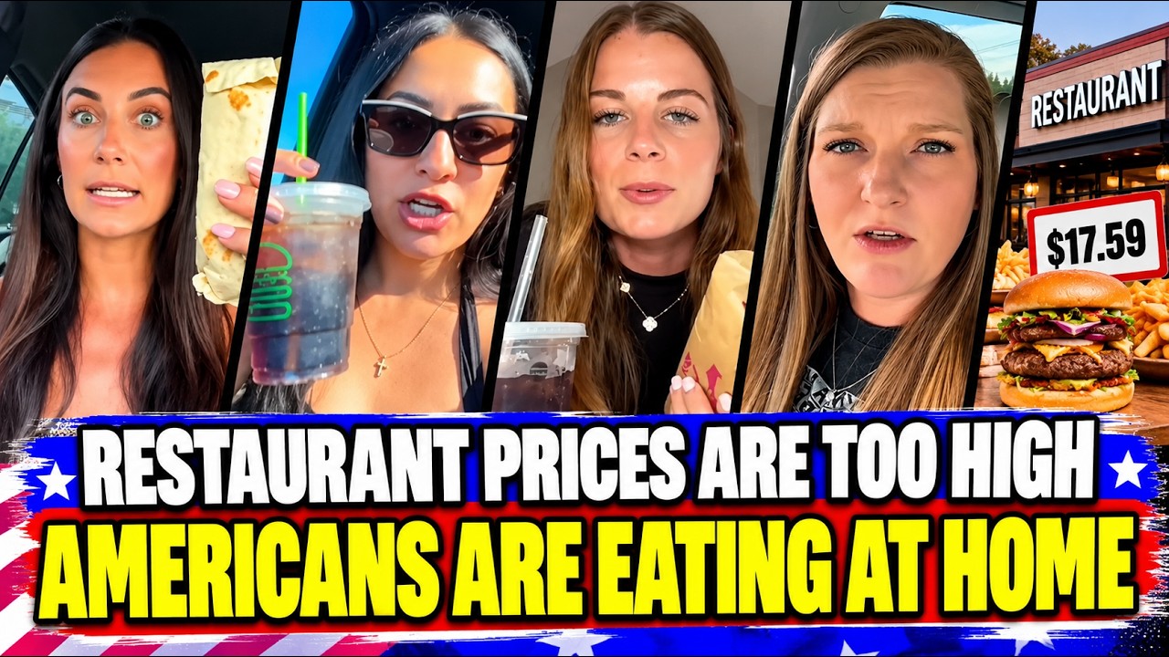MILLIONS OF AMERICANS ARE DONE EATING OUT &mdash; FOOD PRICES ARE TOO HIGH