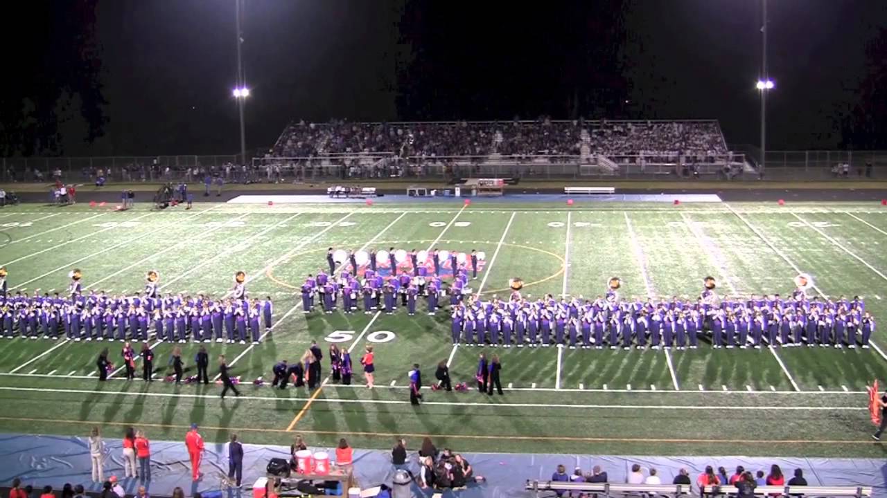 OOHS Marching Band 2013 - Sandman, Sweet Child of Mine and Pour Some Sugar on Me 09/27/13