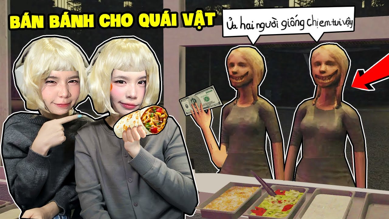 SAMMY VÀ SIMMY TRỞ THÀNH CHỊ EM SINH ĐÔI QUỶ BÁN BÁNH TRONG SHAWARMA