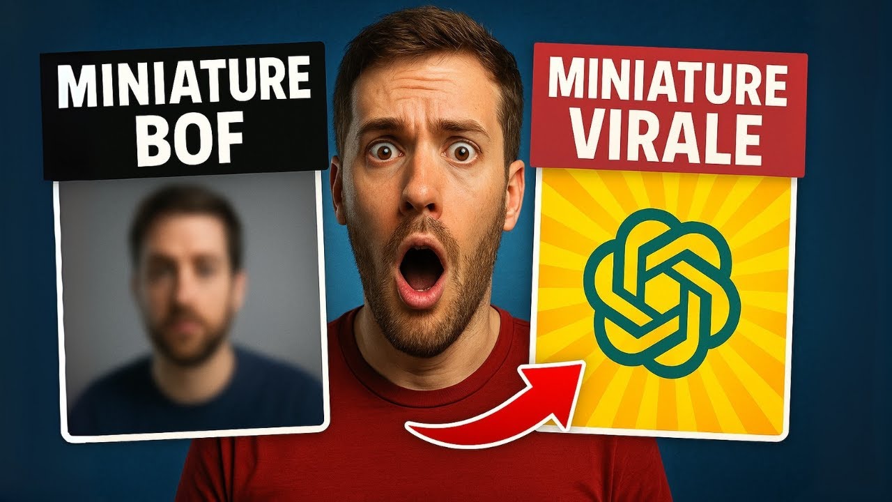 Comment créer de VRAIES miniatures VIRALES Youtube avec ChatGPT