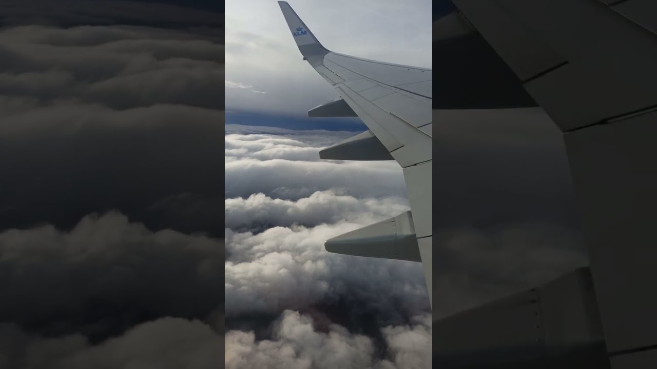 Sunrise / view from the airplane window