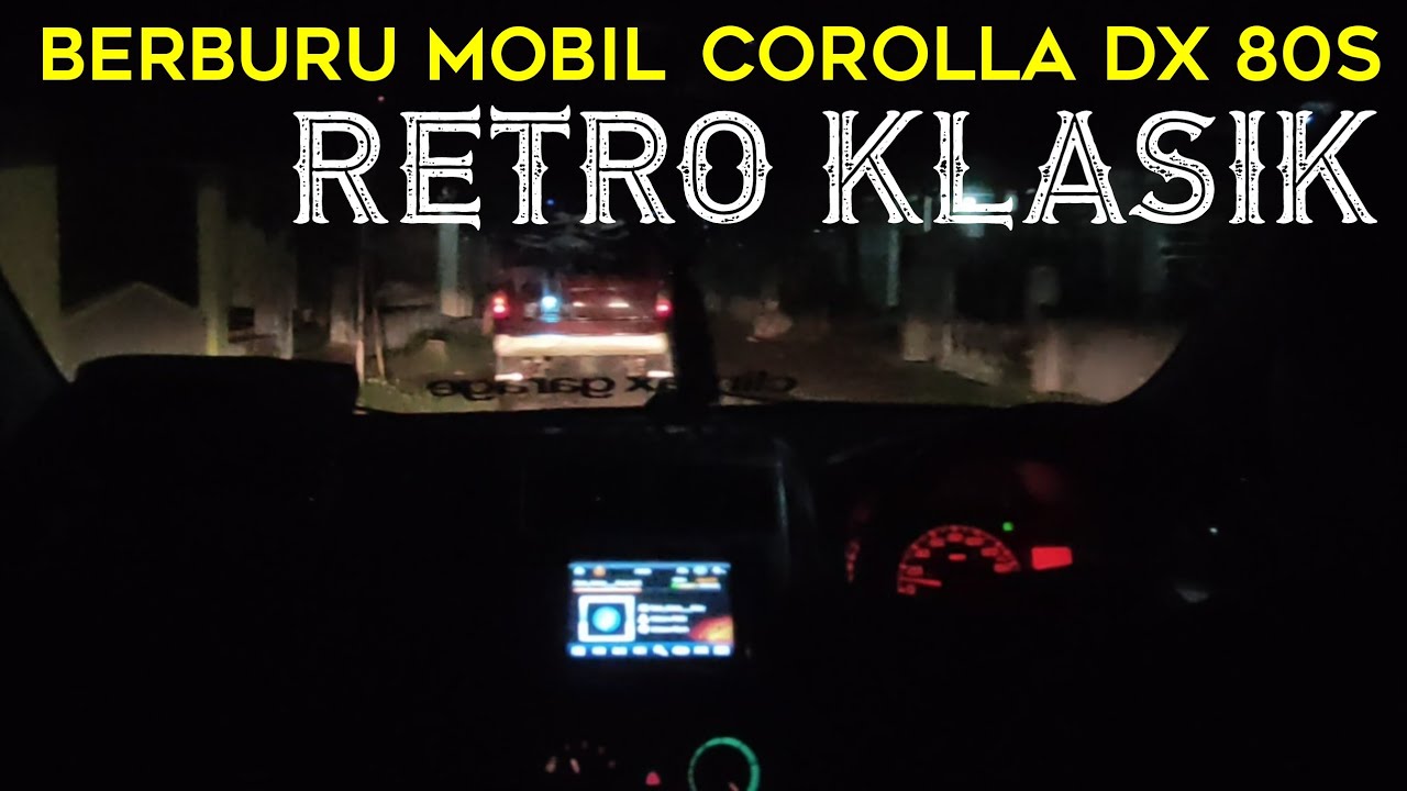 berburu mobil Corolla DX retro klasik | Climax Garage