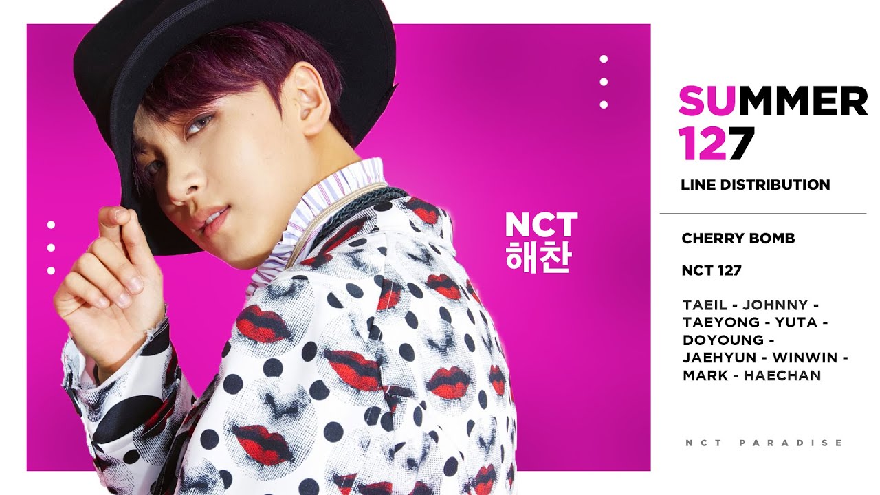 NCT 127 - Summer 127 (Line Distribution)