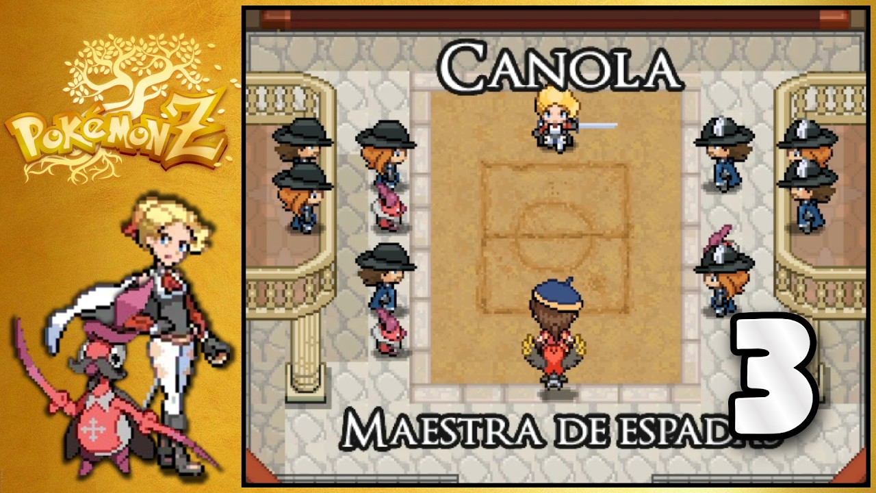 👑 CANOLA, MAESTRA DE ESPADAS 🗡️ (1ᵃ MEDALLA) | POKÉMON Z EP.3