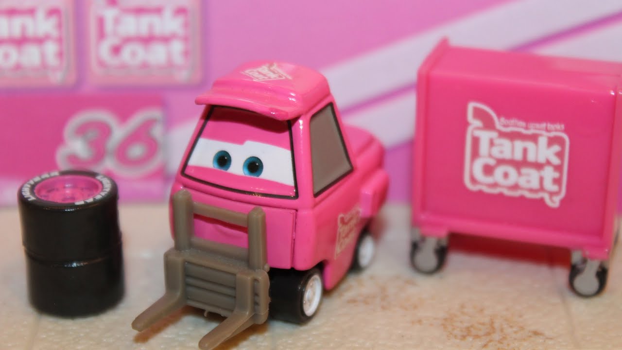 Mattel Disney Cars Jerry Drivechain - Piston Cup Tank Coat Pitty (Forlorn Favorites Ep. 33)