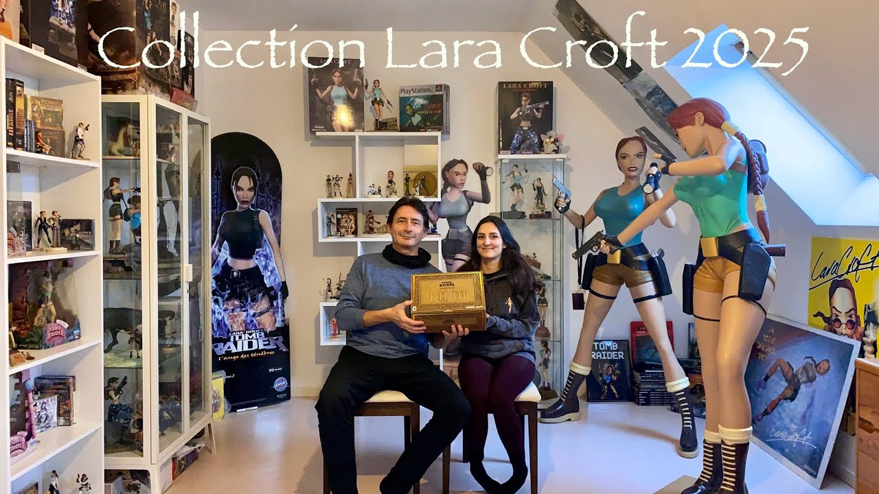Laura vous présente les nouveautés de sa collection de figurines de Lara Croft ! 