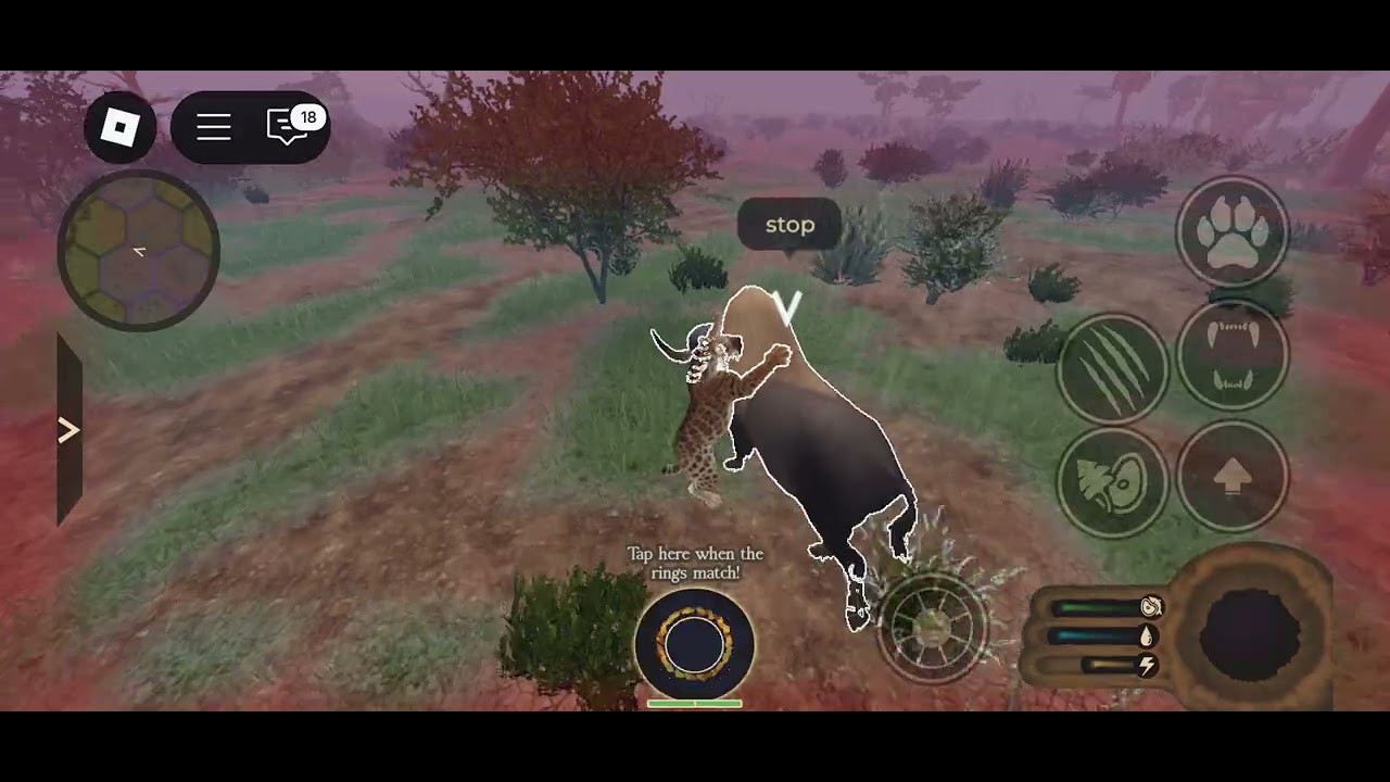 Killing 3 bison in less then 5 min/Ecos la brea 