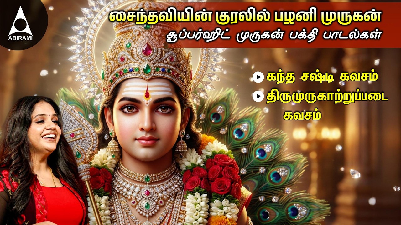 Tuesday Special Murugan bakthi padalgal | Murugan Songs in Tamil | Singer Saindhavi Bakthi Geetham