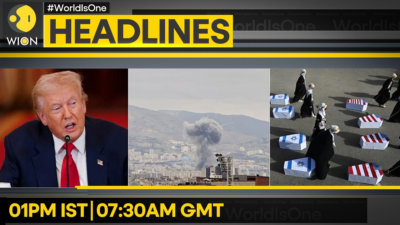 Iranian Media: No Damage To Kharg Oil Infra | Al-Quds Day: Pak Women March with Coffins | Headlines