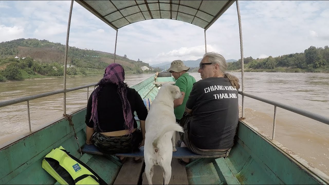 23 Illegaler Grenzübergang Laos Thailand