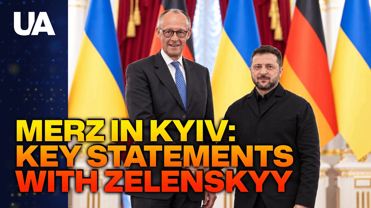 Merz in Kyiv: New weapons, air defense, and support for Ukraine | LIVE