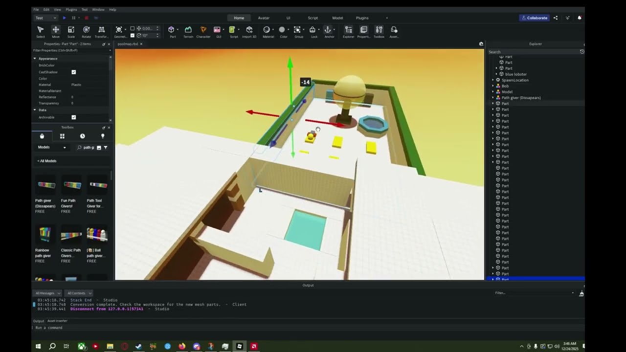 WEIRD FREAKING VIRUS IN ROBLOX STUDIO