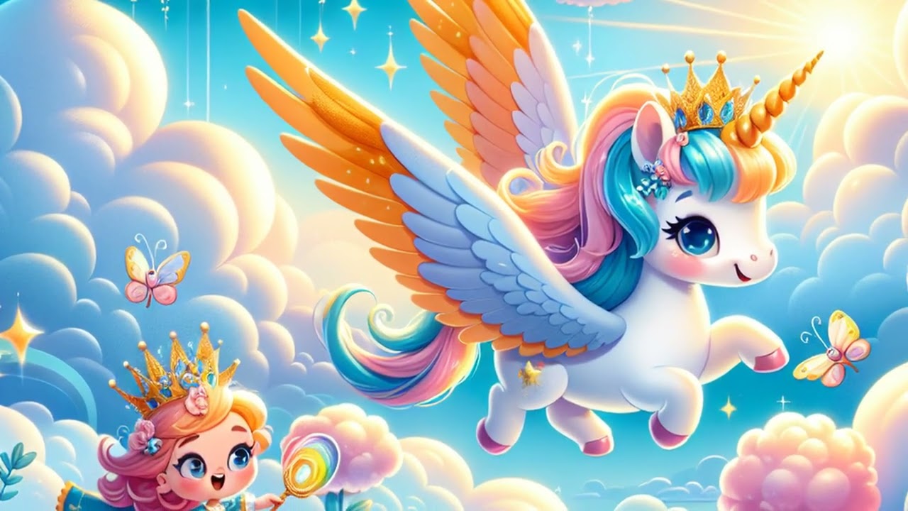 Matilda, das Einhorn im Wolkenland