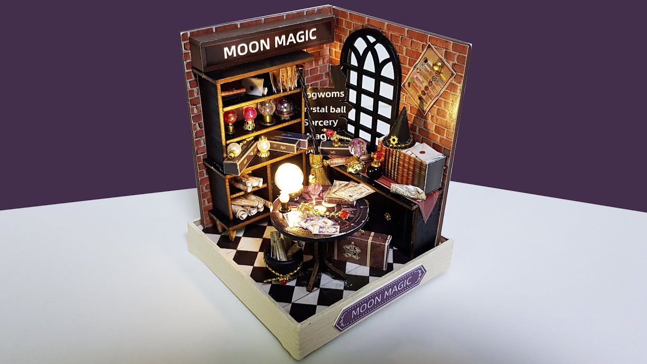 DIY Miniature dollhouse 🔮MOON MAGICㅣ문 매직ㅣ미니어처하우스ㅣ박소소