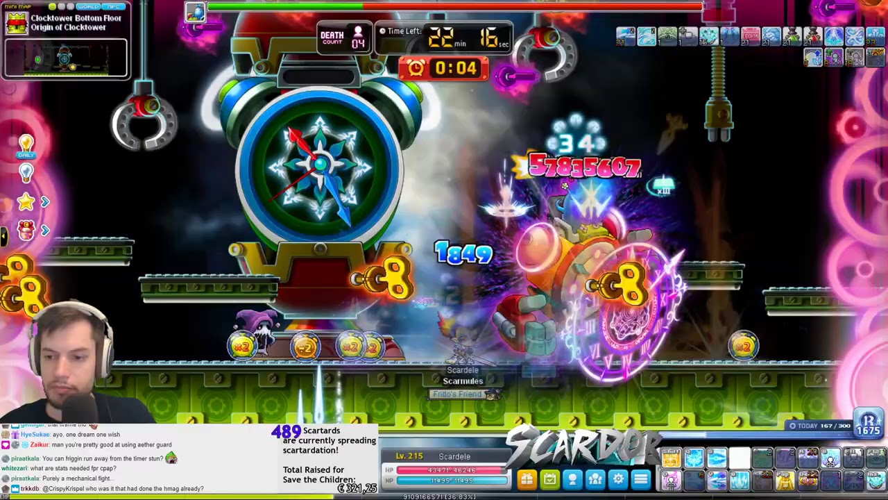 Reboot Bossing: Lvl 215 Adele Chaos Papulatus solo