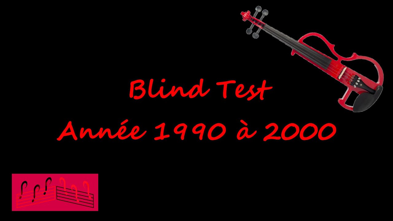 ⭐Blindtest - Années 90 à 2000⭐ Connaissez vous REELLEMENT ces années là ?