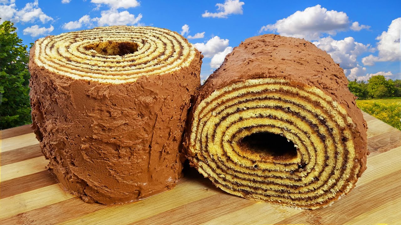 Торт-Дерево. Немецкий Пирог БАУМКУХЕН