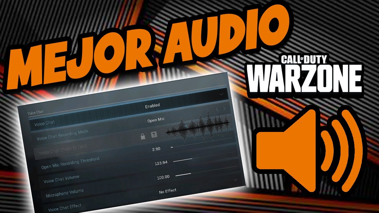 LA MEJOR CONFIGURACION *DE AUDIO* PARA WARZONE | PS4 XBOX Y PC