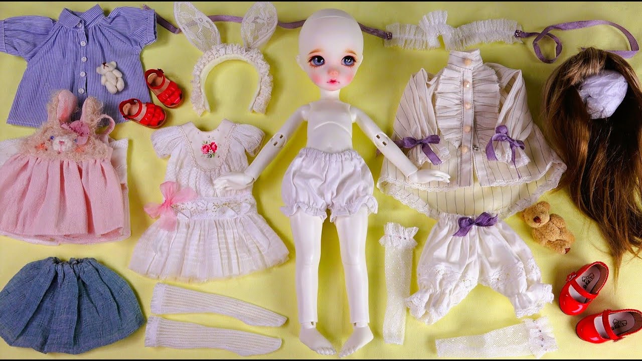 구체관절인형 임다돌 3.0앙젤리크 개봉기IMDA DOLL 3.0 Ang&eacute;lique box opening/dress up doll/Ball Jointed Doll ASMR