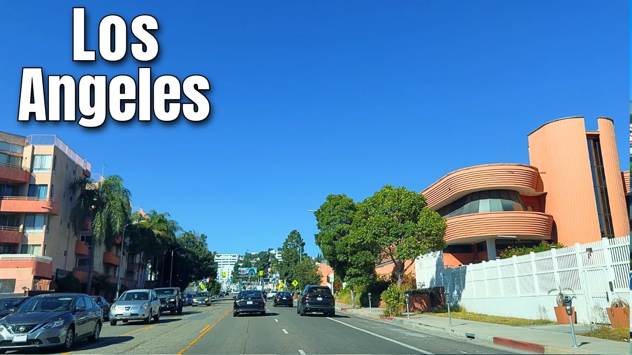 Hollywood Blvd to Ventura Blvd via Laurel Canyon | Real-Time LA POV Drive 4K