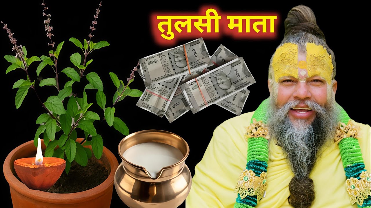 तुलसी माता के पास रख दें सिर्फ एक चीज, घर में आएगा सुख, शांति और धन की बरसात